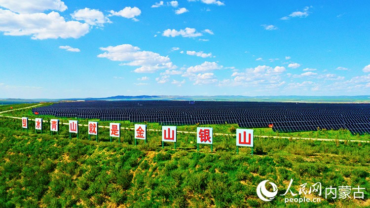 國(guó)能北電勝利能源有限公司勝利一號(hào)露天煤礦排土場(chǎng)復(fù)墾區(qū)。受訪者供圖