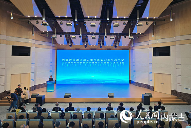 研討會開幕式現場。人民網記者 劉藝琳攝