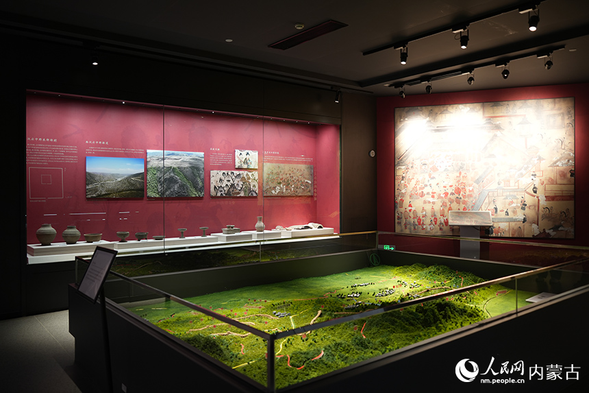 武川博物館。人民網記者 張雪冬攝