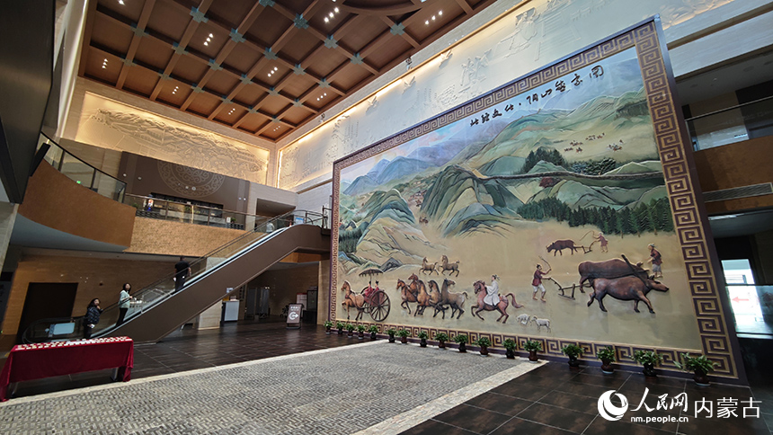 武川博物館。人民網(wǎng)記者 張雪冬攝