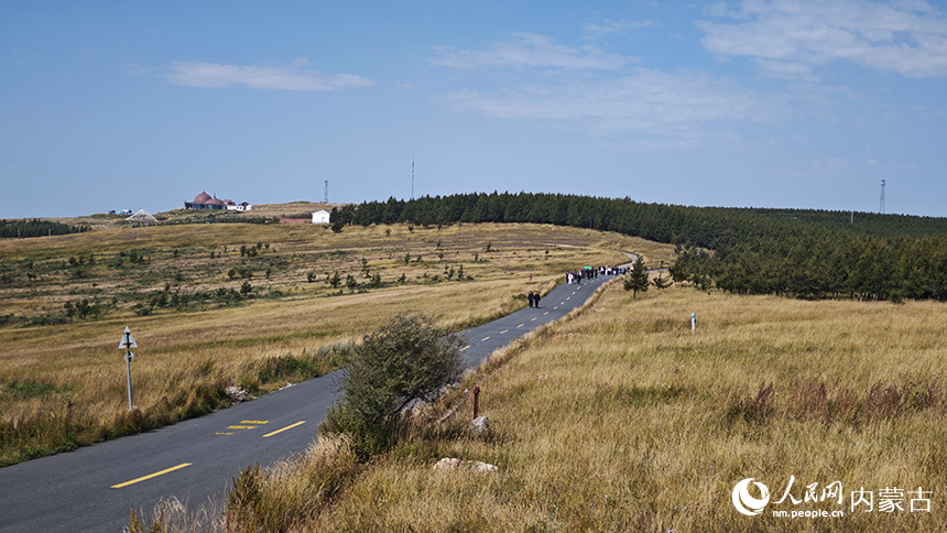 哈達門國家森林公園秋景。人民網記者 張雪冬攝
