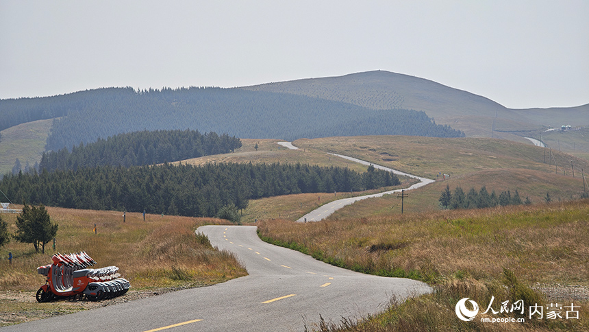 哈達門國家森林公園秋景。人民網記者 張雪冬攝