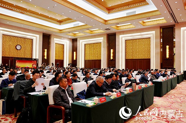 第四屆鑄牢中華民族共同體意識研究論壇現(xiàn)場。實(shí)習(xí)生 牛佳攝