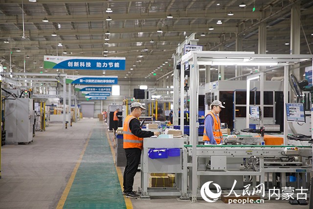 中電儲能技術有限公司建設現場。人民網記者 齊浩男攝