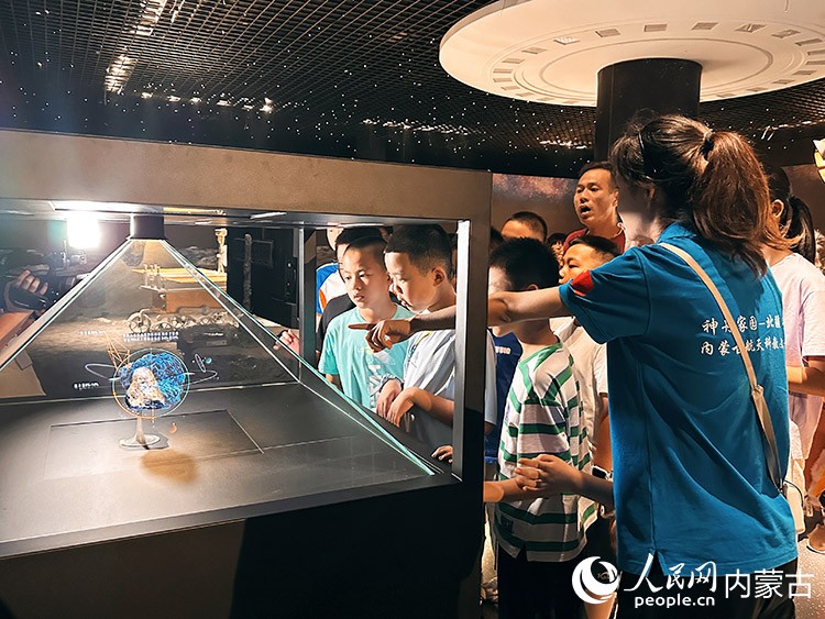 內(nèi)蒙古航天科教研學(xué)中心。受訪者供圖