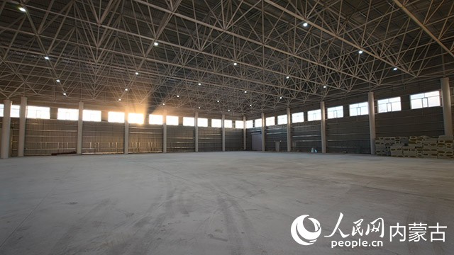 中國冷極工業品耐冷測試基地內部場景。人民網記者 張力洋攝