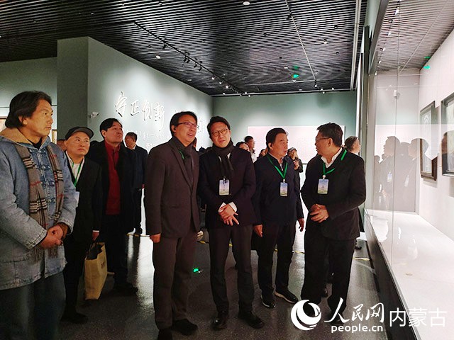 展覽現(xiàn)場(chǎng)。實(shí)習(xí)生 劉迎雪攝