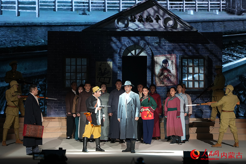 演出現場。人民網記者 張雪冬攝