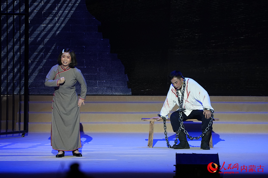 演出現場。人民網記者 張雪冬攝