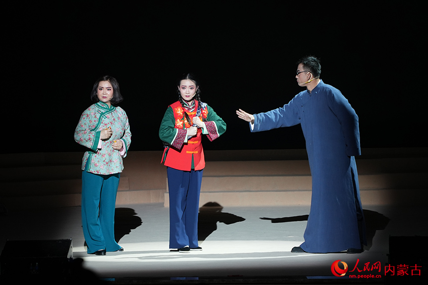 演出現場。人民網記者 張雪冬攝