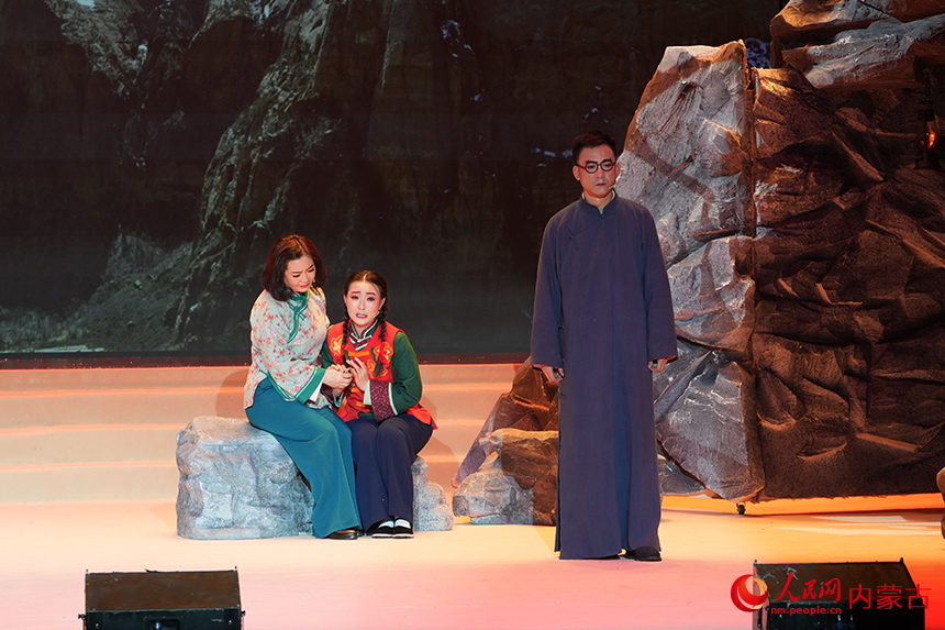 演出現場。人民網記者 張雪冬攝