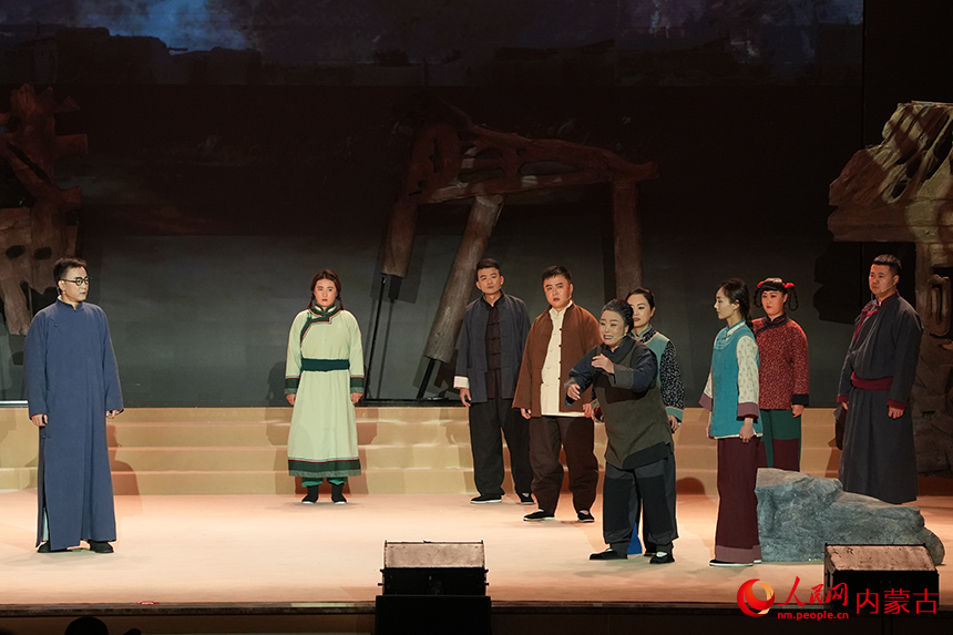 演出現場。人民網記者 張雪冬攝