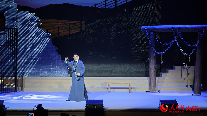 演出現場。人民網記者 張雪冬攝
