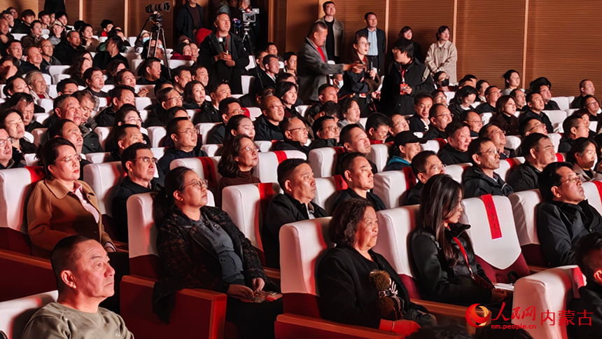 觀眾觀看演出。人民網記者 張雪冬攝