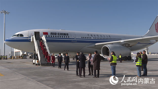 試飛現場。受訪單位供圖