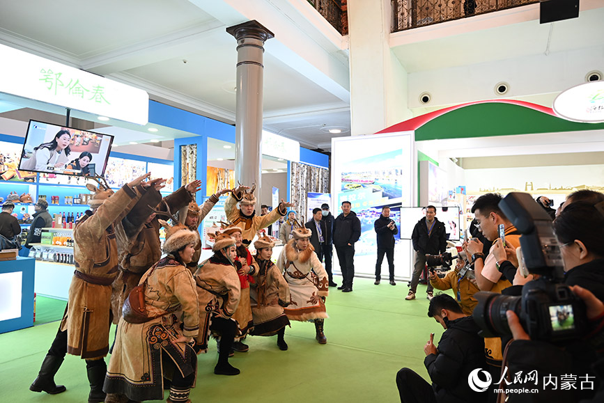 呼倫貝爾好物展現場。人民網記者 劉藝琳攝