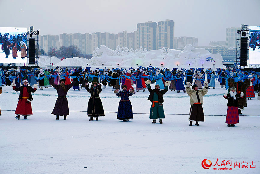 彩排現場。實習生 劉迎雪攝