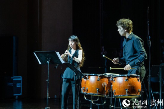 音樂會現場。人民網 陽茜攝