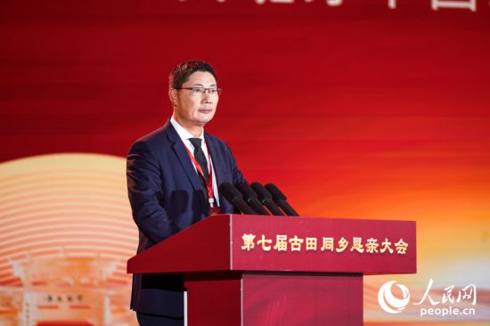 西班牙中國工商聯合會會長陳勝利。實習生 鄭舒塵攝