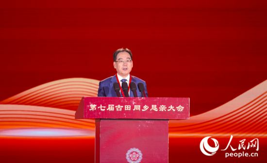 寧德市委常委、統戰部部長毛祚松現場致辭。實習生 鄭舒塵攝